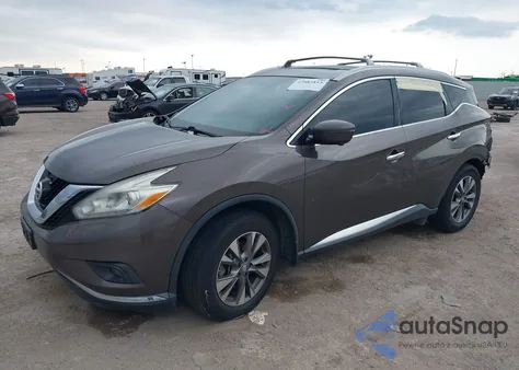 2016 Nissan Murano Sl from USA, damaged, VIN 5N1AZ2MGXGN169478